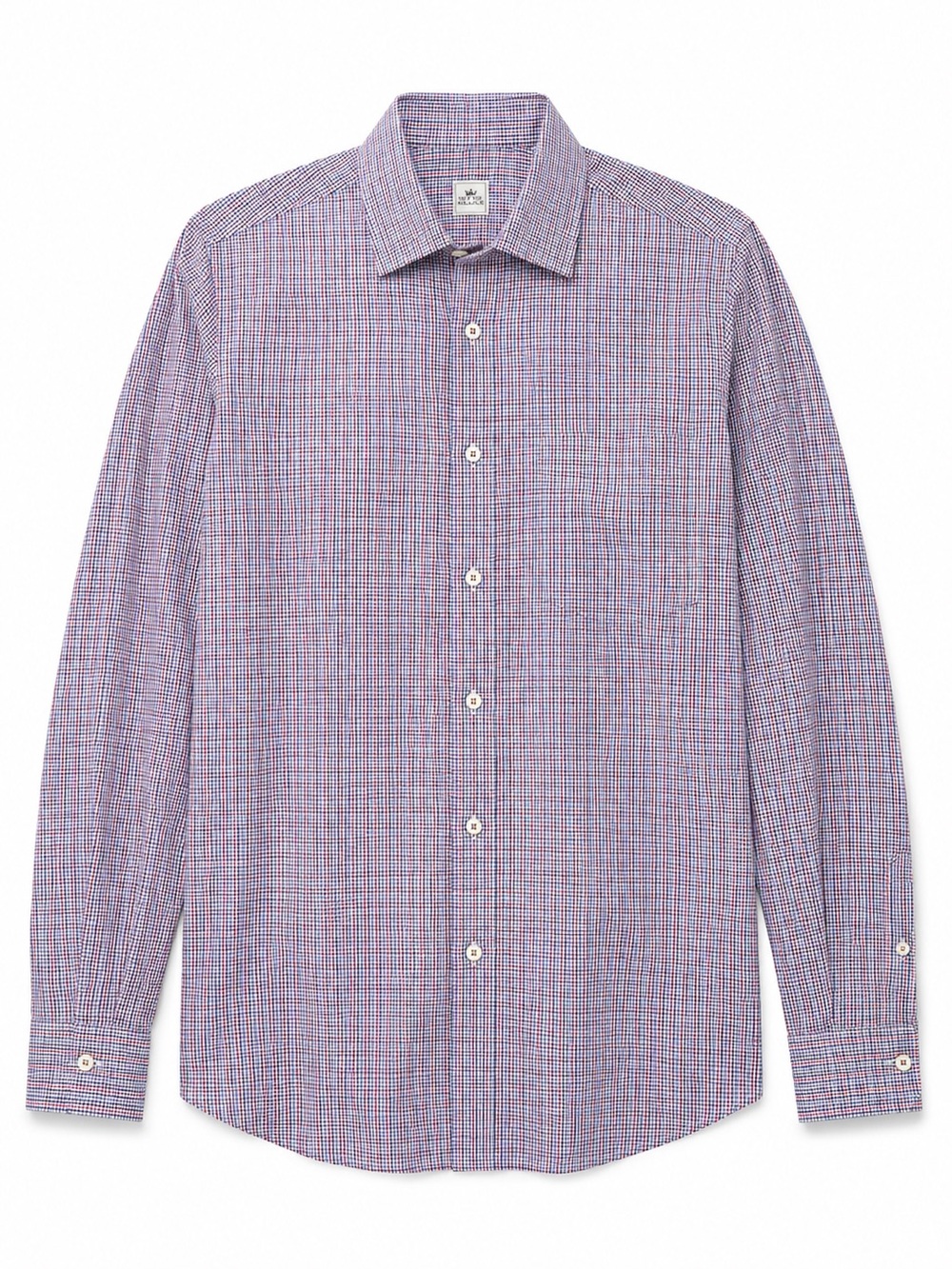 Peter Millar XL Multicolor Glen Plaid Button Front Dress Shirt